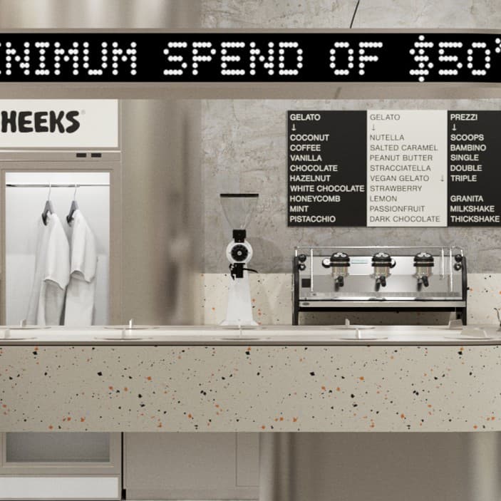 Sweet Cheeks Interior